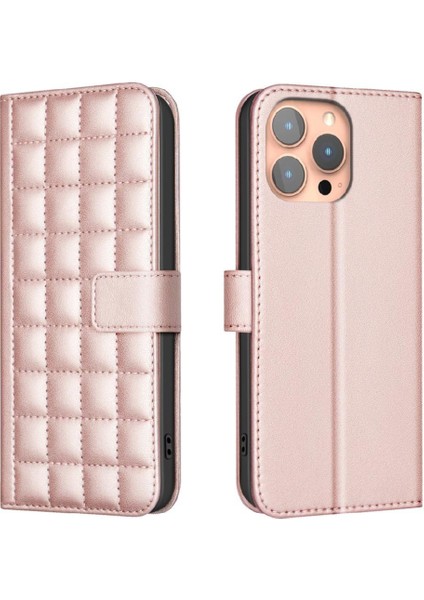 GX Boutique IPhone 13 Için Flip Case Pro Max Kart Yuvaları Tutucu Iş Basit Tarzı Pu (Yurt Dışından)