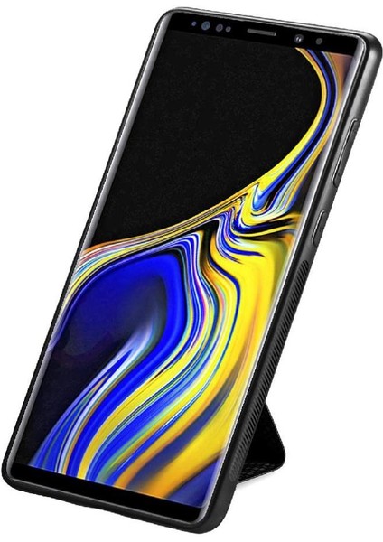 Samsung Galaxy Not 9 Için Kılıf Manyetik Tasarım Cardholder Standı Fonksiyonu (Yurt Dışından)