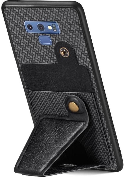 Samsung Galaxy Not 9 Için Kılıf Manyetik Tasarım Cardholder Standı Fonksiyonu (Yurt Dışından)