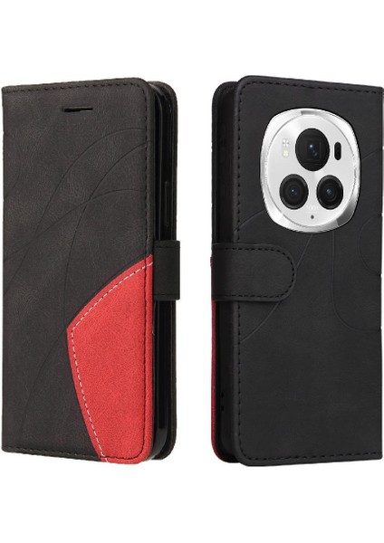 GX Boutique Onur Için Flip Case Sihirli 6 Pro 5g Pu Deri Flip Folio Kılıf Kickstand (Yurt Dışından)