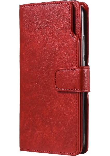Xiaomi Redmi 9c 9 Kart Yuvaları Manyetik Kickstand Pu Deri Cüzdan (Yurt Dışından) indirimleri