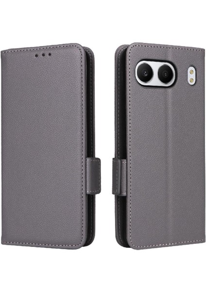 Oneplus Nord 4 5g Için Flip Case Pu Deri Manyetik Yan Toka Cüzdan (Yurt Dışından)