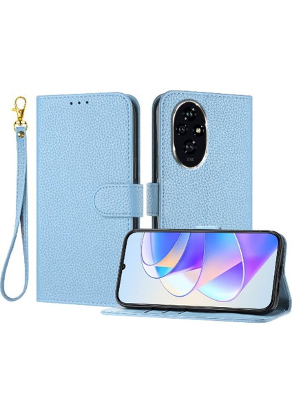 GX Boutique Onur Için Telefon Kılıfı 200 Pro Flip Folio Pu Deri Kart Yuvaları Tutucu Cüzdan (Yurt Dışından)