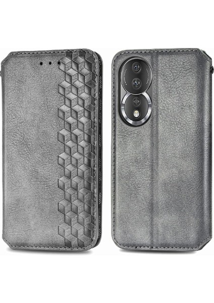 Huawei Onur 80 Cüzdan Fonksiyonu Için Kılıf Moda Tasarımı Zarif Durumda (Yurt Dışından)