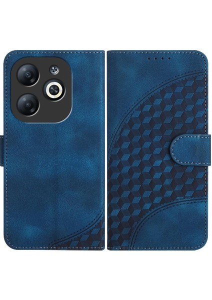 Tecno Spark 8 Için Kılıf Pu Deri Kapak Kapak Darbeye Deri Kılıf Kartı (Yurt Dışından)