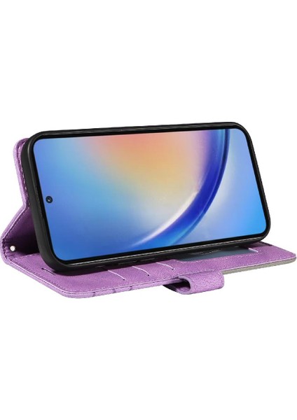 Samsung Galaxy A35 5g Için Kılıf Kart Yuvası Standı ile Pu Deri Flip Folio (Yurt Dışından) indirimleri