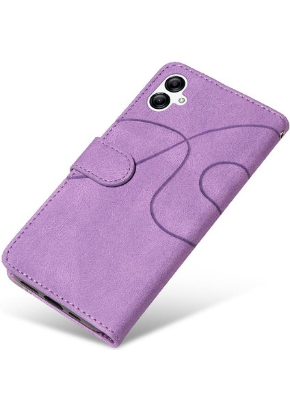 Samsung Galaxy A05 Kickstand Koruyucu Kart Yuvası Standı Pu (Yurt Dışından) fırsatları