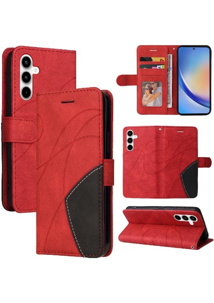 Samsung Galaxy A35 5g Için Kılıf Kart Yuvası Standı ile Pu Deri Flip Folio (Yurt Dışından) indirimleri