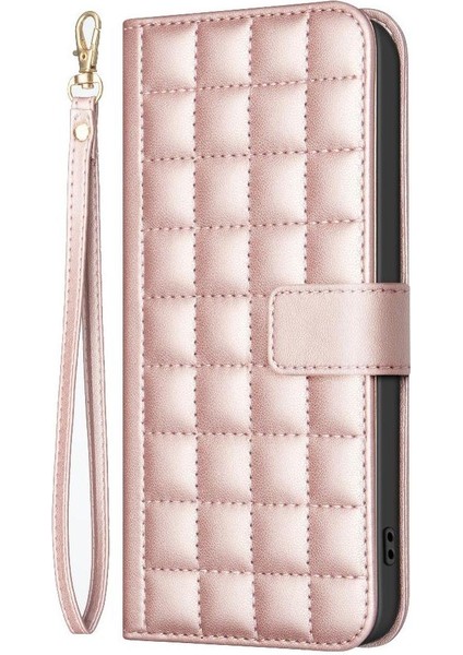 IPhone 15 Için Flip Case Artı Pu Deri Iş Basit Tarzı Kart Yuvaları (Yurt Dışından)