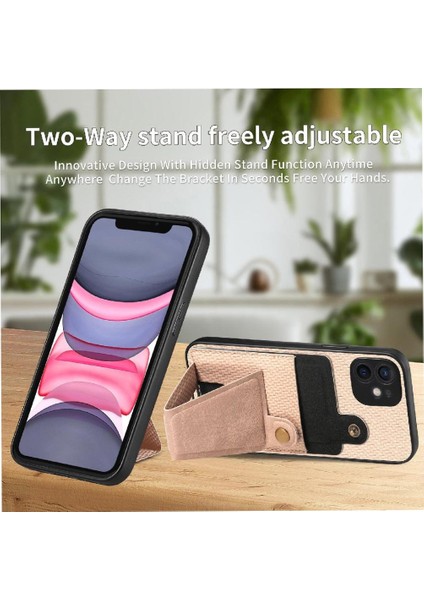 IPhone 11 Için Kılıf Standı Fonksiyonu Braketi Manyetik Tasarım Kart Sahibi (Yurt Dışından) fırsatları