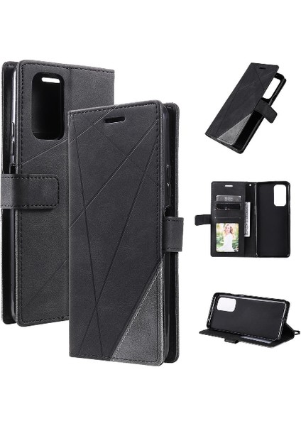 Xiaomi 11T/11T Pro Manyetik Pu Deri Kart Tutucu Kickstand Flip (Yurt Dışından)