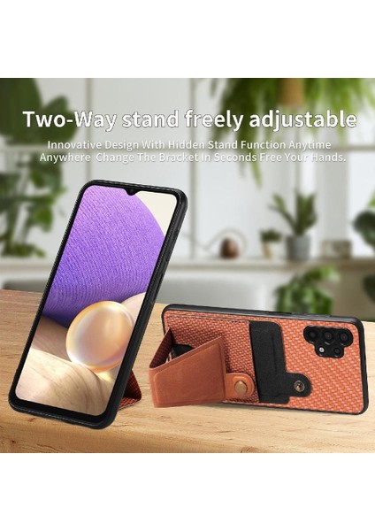 Samsung Galaxy A32 5g Manyetik Tasarım Cardholder Braketi Standı Için Kılıf (Yurt Dışından) indirimleri