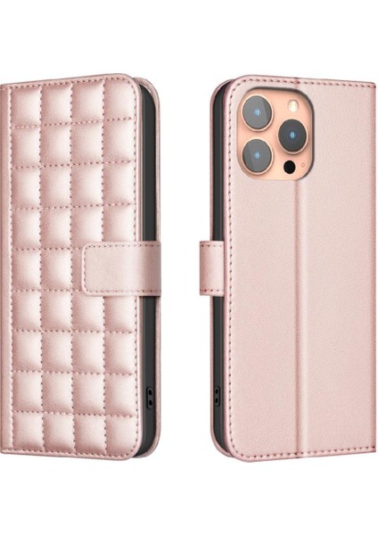 IPhone 15 Için Flip Case Pro Max Cüzdan Koruyucu Kart Yuvaları Tutucu Pu (Yurt Dışından)