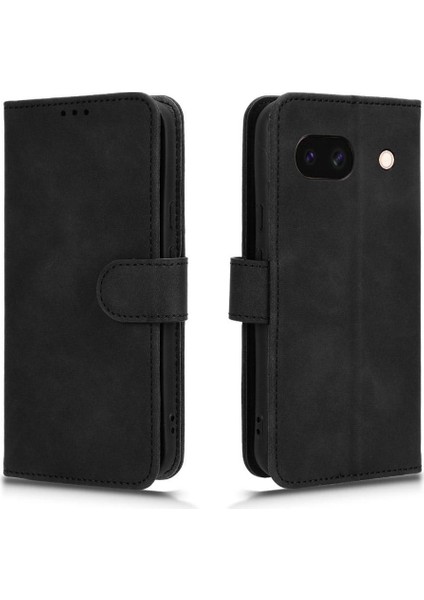 Google Piksel 8A Pu Deri Kickstand Yan Toka Cüzdan Için Flip Case (Yurt Dışından)