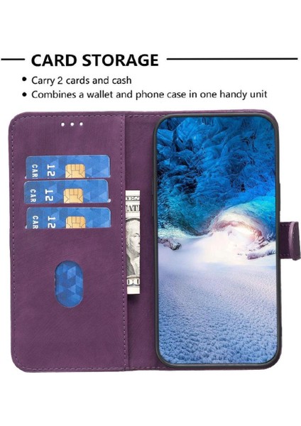 Samsung Galaxy A15 4g Için Flip Case/5g Deri Kılıf Kart Yuvaları Tutucu (Yurt Dışından)