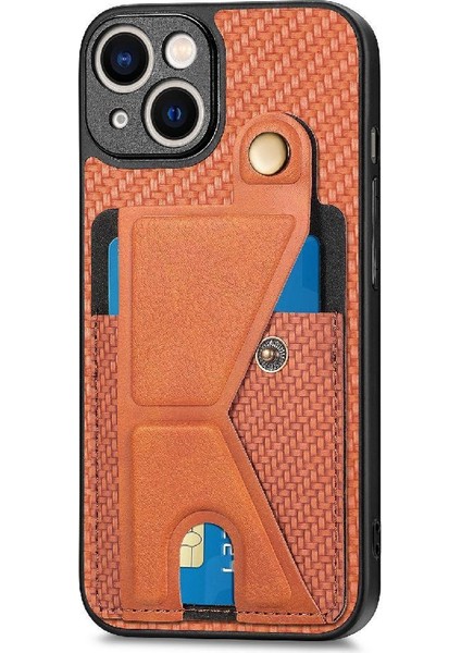 IPhone 13 Için Kılıf Kart Sahibi Braketi Manyetik Tasarım Standı Fonksiyonu (Yurt Dışından) fırsatları