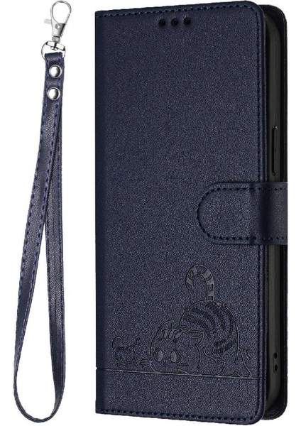 Oneplus 12 5g Kart Yuvası Tutucu Için Kılıf Kickstand Cüzdan Kapak Çevirin Kedi (Yurt Dışından)