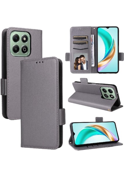 Onur X6B 4g Pu Deri Için Flip Case Yan Toka Manyetik Kart Yuvaları (Yurt Dışından)