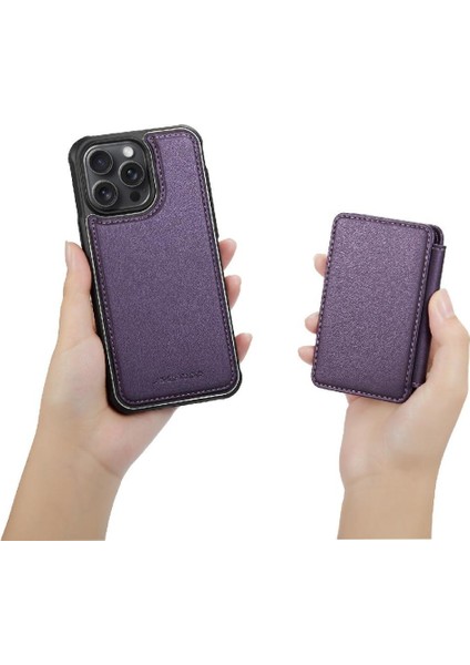 IPhone 14 Için Kılıf Pro Max Standı Fonksiyonu 2 In 1 Işlevsellik Rfıd (Yurt Dışından)