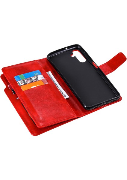 Samsung Galaxy A13 5g Pu Deri Manyetik Cüzdan Kickstand 9 Kart (Yurt Dışından) fırsatları