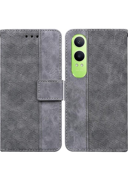 Oneplus Nord Ce4 Lite Flip Için Flip Case Folio Cüzdan Kapak Kickstand Pu (Yurt Dışından)