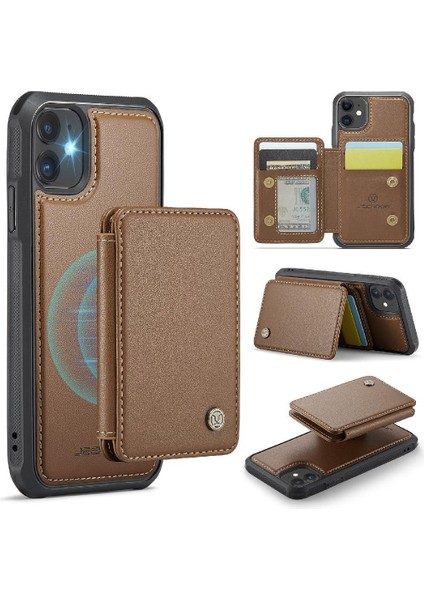 IPhone 11 Için Kılıf Manyetik Rfıd Engelleme Standı Fonksiyonu Ayrılabilir 2 (Yurt Dışından) fiyatları