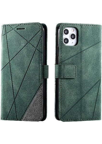IPhone 11 Için Kılıf Pro Max Cüzdan Flip Folio Darbeye Kart Tutucu Pu (Yurt Dışından)