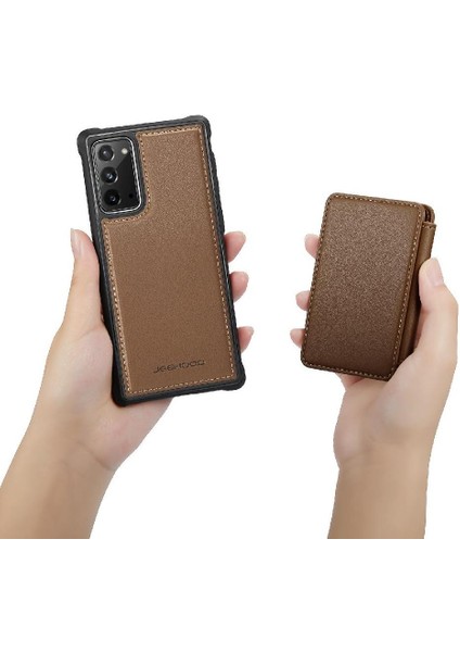 Samsung Galaxy Not 20 Için Kılıf Standı Fonksiyonu Ayrılabilir Cüzdan Rfıd 2 (Yurt Dışından)