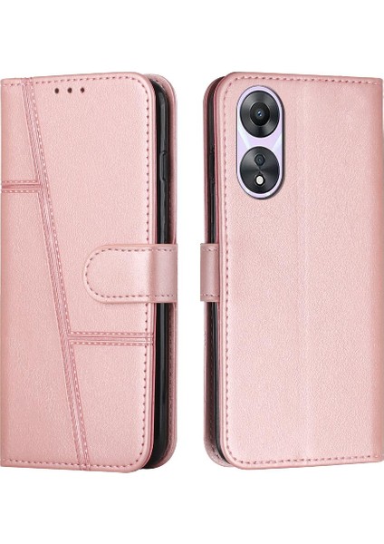 Oppo A78 5g Darbeye Kapak Kapak Için Kılıf Yan Toka Tam Koruma (Yurt Dışından)