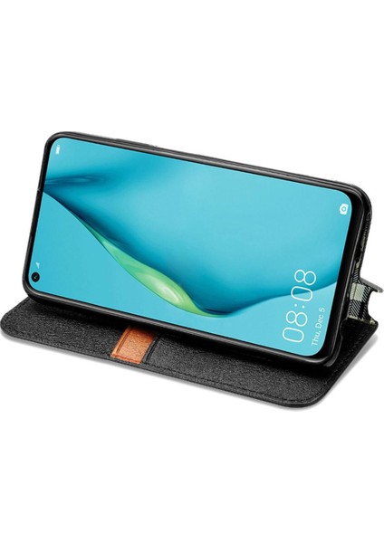 Huawei Nova 6se Zarif Iş Deri Kılıf Moda Tasarımı (Yurt Dışından) fırsatları