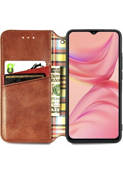 Infinix Sıcak 10 Lite Cüzdan Fonksiyonu Için Kılıf Moda Tasarımı Zarif (Yurt Dışından)