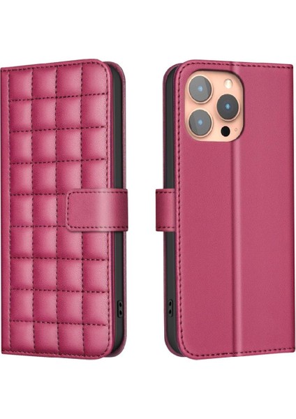 IPhone 14 Için Flip Case Pro Max Koruyucu Cüzdan Kart Yuvaları Tutucu Pu (Yurt Dışından)