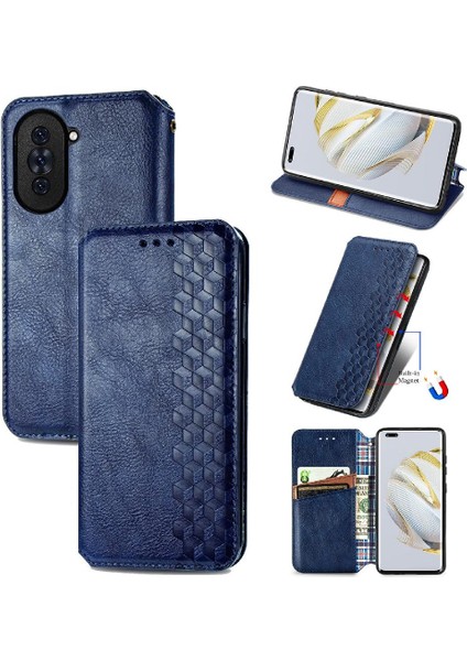 Huawei Nova 10 Pro Için Kılıf Zarif Iş Cüzdan Fonksiyonu Deri (Yurt Dışından)