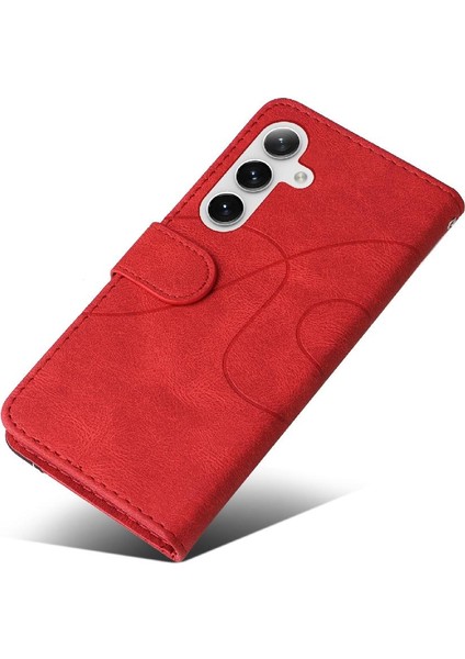 Samsung Galaxy S24 Artı Pu Deri Flip Folio Kılıf Kart Yuvası ile (Yurt Dışından) indirimleri