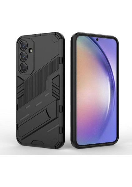 Samsung Galaxy A35 5g Kickstand Sağlam Askeri Koruyucu Kapak (Yurt Dışından)