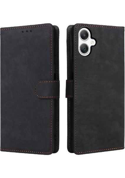 Samsung Galaxy A06 Flip Folio Cüzdan Kart Yuvaları Kapak Rfıd Pu (Yurt Dışından)