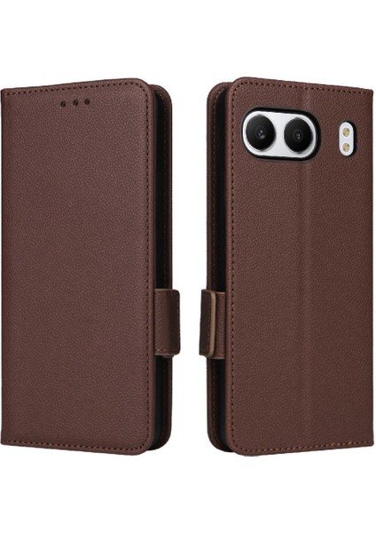 Oneplus Nord 4 5g Için Flip Case Pu Deri Manyetik Yan Toka Cüzdan (Yurt Dışından)