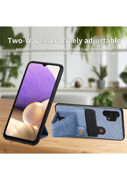 Samsung Galaxy A32 5g Manyetik Tasarım Cardholder Braketi Standı Için Kılıf (Yurt Dışından) indirimleri