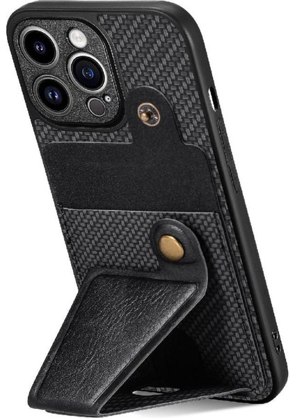 IPhone 14 Için Kılıf Pro Max Cardholder Standı Fonksiyonu Braketi Manyetik (Yurt Dışından)