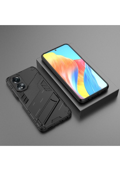 GX Boutique Oppo Case 4g Koruyucu Kapak Için Kılıf Kickstand Sağlam Askeri (Yurt Dışından)