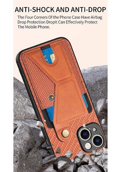 IPhone 15 Için Kılıf Braketi Manyetik Tasarım Standı Fonksiyonu Kart Sahibi (Yurt Dışından) indirimleri