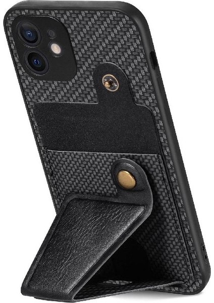 IPhone 11 Için Kılıf Standı Fonksiyonu Braketi Manyetik Tasarım Kart Sahibi (Yurt Dışından) modelleri