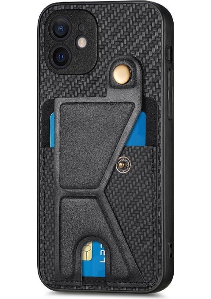 IPhone 11 Için Kılıf Standı Fonksiyonu Braketi Manyetik Tasarım Kart Sahibi (Yurt Dışından) indirimleri