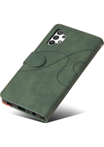 Kart Yuvası Standı ile Samsung Galaxy A32 5g Için Kılıf Pu Deri Flip Folio (Yurt Dışından) fırsatları