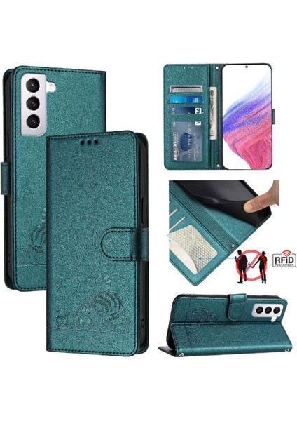 Samsung Galaxy S21 Artı Kart Yuvası Tutucu Için Kickstand Kedi Rfıd Flip (Yurt Dışından) indirimleri