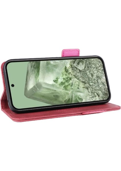 Toka Manyetik Cüzdan ile Google Piksel 8A Kickstand Kapak Için Flip Case (Yurt Dışından)