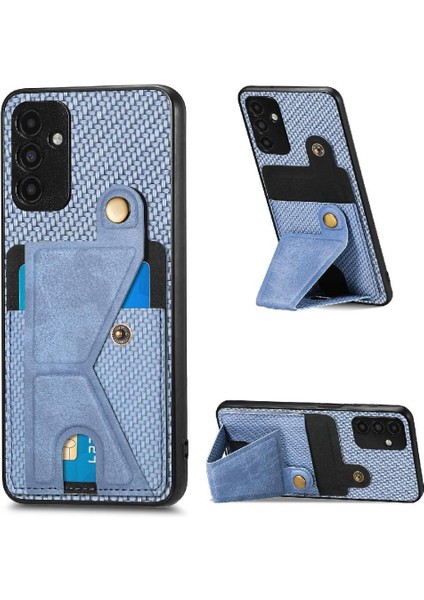 Samsung Galaxy A13 5g Cardholder Için Kılıf Manyetik Tasarım Braketi Standı (Yurt Dışından)
