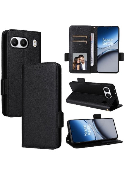 Oneplus Nord 4 5g Için Flip Case Pu Deri Manyetik Yan Toka Cüzdan (Yurt Dışından)