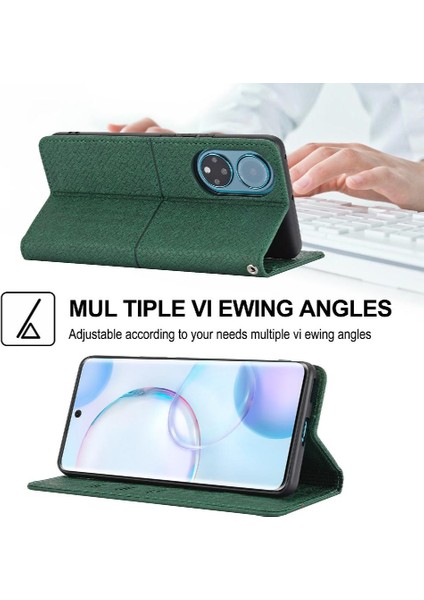 Onur Için Kılıf 50 Pro Flip Folio Kitap El Cüzdan Pu Deri Kapak Kredi (Yurt Dışından) fırsatları