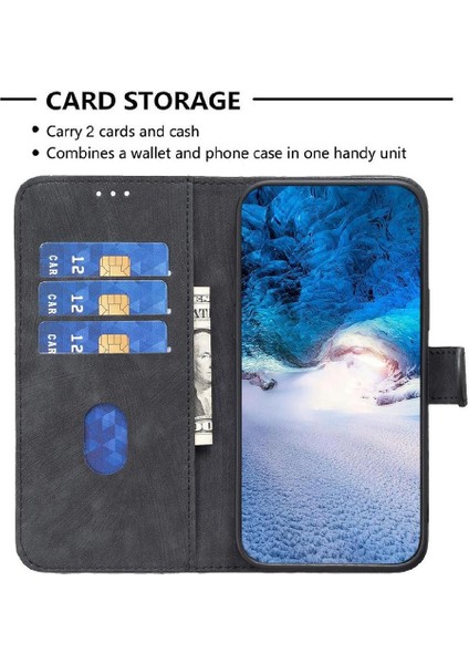 IPhone 15 Için Flip Case Pro Max Kart Yuvaları Tutucu Cüzdan Çok Renkli Kılıf (Yurt Dışından)